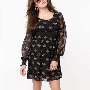 Smak Parlour Black & Bee Dress